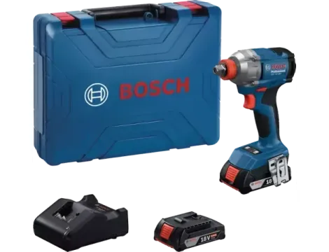 BOSCH KLUCZ UDAROWY 1/2" / HEX 1/4" GDX 18V-285 2x4,0Ah 285Nm LB
