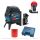 BOSCH LASER KRZYŻOWY GCL 2-50 + UCHWYT RM 1 + ZACISK DK 10 + ODBIORNIK LR 6 WALIZKA