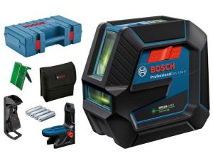 BOSCH LASER KRZYŻOWY GCL 2-50 G ZIELONY + UCHWYT RM 10 + ZACISK DK 10 WALIZKA