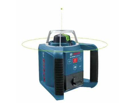 BOSCH LASER OBROTOWY GRL 300 HVG + ODBIORNIK LR 1 G + AKUMULATORKI + ŁADOWARKA VARTA