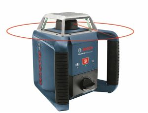 BOSCH LASER OBROTOWY GRL 400 H + ODBIORNIK LR 1 + AKUMULATORKI + ŁADOWARKA VARTA LB