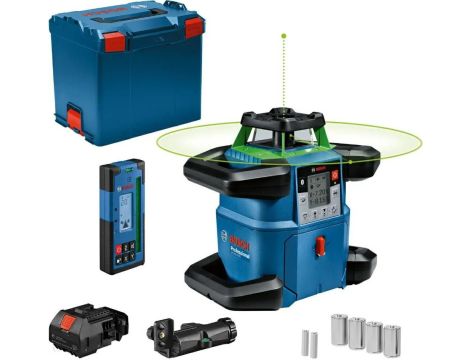 BOSCH LASER OBROTOWY GRL 650 CHVG ZIELONY + ODBIORNIK LR 65 G LB