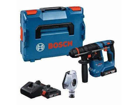 BOSCH MŁOT SDS+ GBH 18V-18 X 2x2,0Ah 1,5J ONECHUCK +ODSYS GDE 24 LB