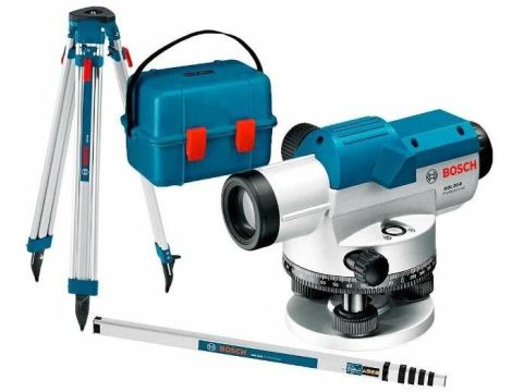 BOSCH NIWELATOR GOL 20 D +STATYW BT 160 +ŁATA GR 500