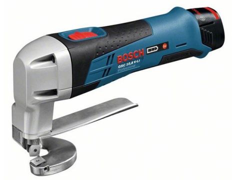 BOSCH NOŻYCE DO BLACHY GSC 12V-13 2x2,0Ah LB