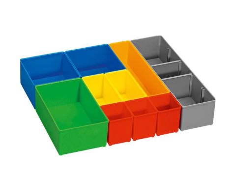 BOSCH POJEMNIKI 10szt. DO WALIZKI i-BOXX 72