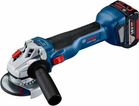 BOSCH SZLIFIERKA KĄTOWA  18V 125mm GWS 18V-10 2x5,0Ah LB