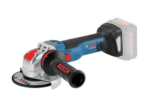 BOSCH SZLIFIERKA KĄTOWA  18V 125mm GWX 18V-10 SC SOLO REG.OBR. X-LOCK LB