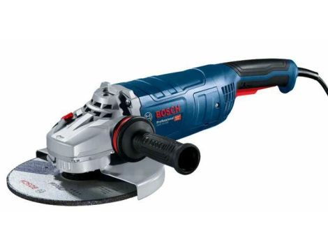 BOSCH SZLIFIERKA KĄTOWA 180mm/2400W GWS 24-180 P WŁĄCZNIK ŁOPATKOWY
