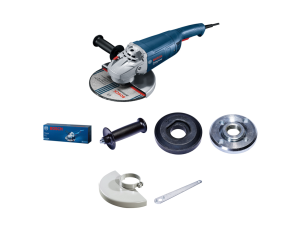 BOSCH SZLIFIERKA KĄTOWA 230mm/2200W GWS 2200-230 WŁĄCZNIK ŁOPATKOWY