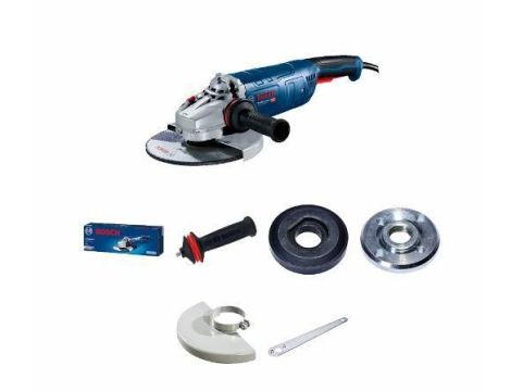 BOSCH SZLIFIERKA KĄTOWA 230mm/2400W GWS 24-230 P WŁĄCZNIK ŁOPATKOWY
