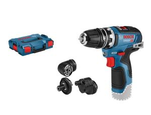 BOSCH WKRĘTARKA 12V GSR 12V-35 FC SOLO 35/20Nm WYMIENNE GŁOWICE +4x GFA LB