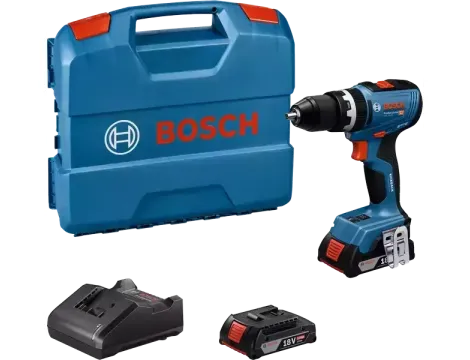 BOSCH WKRĘTARKA UDAROWA 18V GSB 18V-65 2x2,0Ah 63/31Nm L-CASE