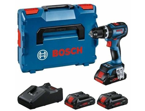 BOSCH WKRĘTARKA UDAROWA 18V GSB 18V-90 C 3xPC4,0Ah 64/36Nm LB ...
