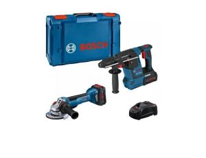 BOSCH ZESTAW COMBO 18V (GBH 18V-26, GWS 18V-10PC) 2xPC5,5Ah XL-BOXX