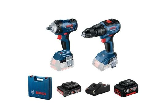 BOSCH ZESTAW COMBO 18V (GSB18V-50, GDS18V-400)