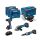 BOSCH ZESTAW COMBO 18V (GSR 18V-90C, GWS 18V-15 PSC, GKM 18V-50, GGS 18V-23 PLC) 1xPC4,0Ah 2xPC5,5Ah