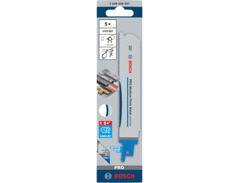 BOSCH BRZESZCZOT S PRO S937BEF 1,1 x 25 x 150mm /5szt.