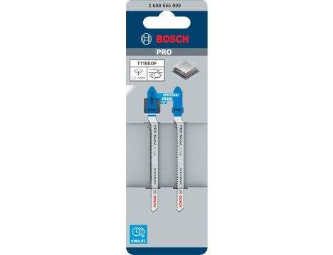 BOSCH BRZESZCZOT T PRO METAL CURVE T118EOF 83 mm /2szt.