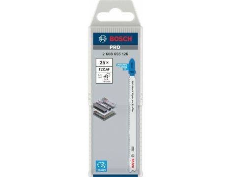 BOSCH BRZESZCZOT T PRO METAL PIPES AND PROFILES T321AF 132 mm /25szt.