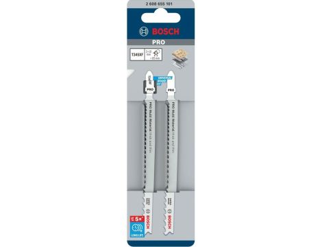 BOSCH BRZESZCZOT T PRO MULTI MATERIAL THICK AND THIN T345XF 132 mm /2szt. - 2
