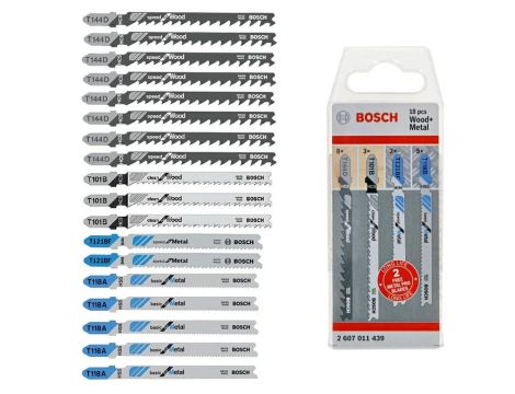 BOSCH BRZESZCZOT T ZEST.EUU WOOD/METAL 16+2szt