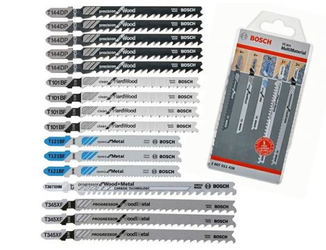 BOSCH BRZESZCZOT T ZESTAW MULTIMATERIAL 15szt.