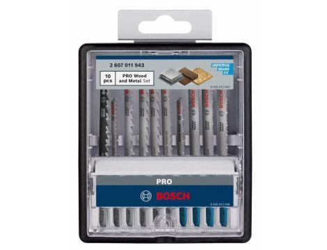 BOSCH BRZESZCZOT T ZESTAW PRO WOOD AND METAL 100mm 10szt. - 2