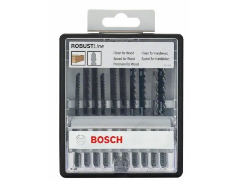 BOSCH BRZESZCZOT T ZESTAW WOOD EXPERT 10szt. - 2