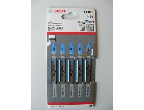 BOSCH BRZESZCZOT T118B  /5szt./METAL - 2