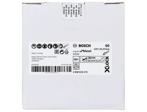 BOSCH FIBRA KRĄŻEK METAL 125 gr. 60 R444 X-LOCK - image 2