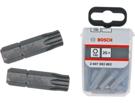 BOSCH KOŃCÓWKA EXH T40 x 25mm   25szt.