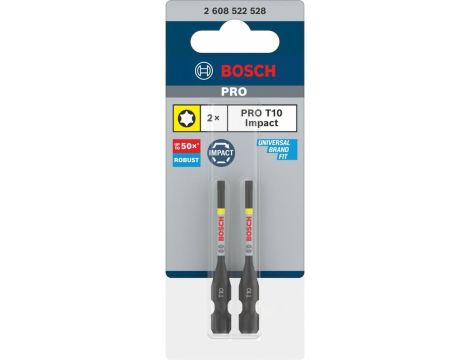 BOSCH KOŃCÓWKA IMPACT 50mm T10 /2szt.