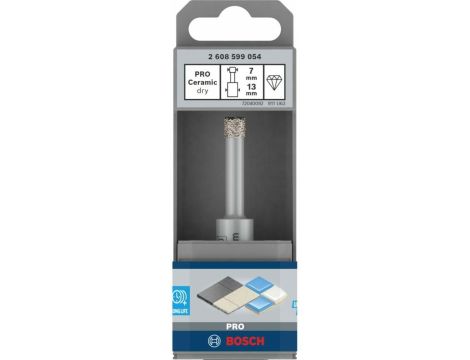BOSCH KORONA DIAMENTOWA PRO CERAMIC DRY  7mm /NA SUCHO - 2