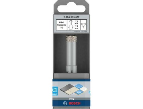 BOSCH KORONA DIAMENTOWA PRO CERAMIC DRY 12mm /NA SUCHO