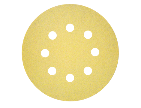 BOSCH KRĄŻEK 125mm C450  gr. 40   OTW. /50szt. 8 OTWORÓW