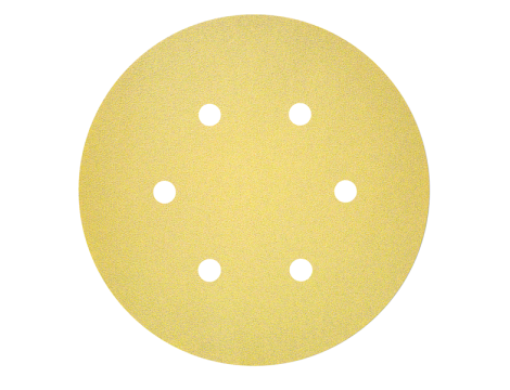 BOSCH KRĄŻEK 150mm C450  gr. 80   OTW. /50szt. 6 OTWORÓW