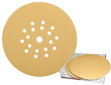 BOSCH KRĄŻEK 225mm EXC470 P 60 Z OTWORAMI /25szt. DO ŻYRAFY