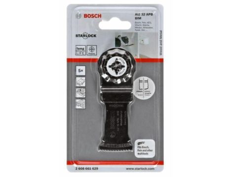 BOSCH MT BRZESZCZOT BIM AIZ 32 APB WOODMETAL 50 x 32mm /5szt. - 2
