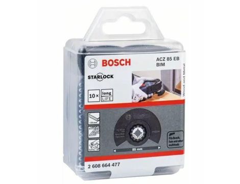 BOSCH MT BRZESZCZOT SEGMENTOWY RB ACZ 85 E /10szt.