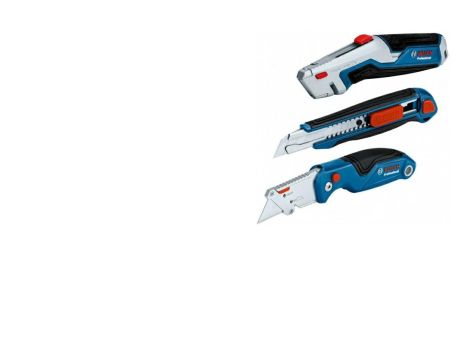 BOSCH NOŻYK ZESTAW 3szt.  18mm, 2x TRAPEZOWY