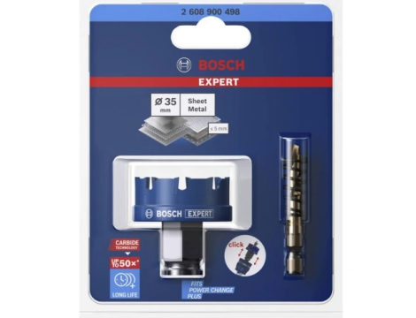 BOSCH OTWORNICA TCT EXPERT SHEETMET  35mm
