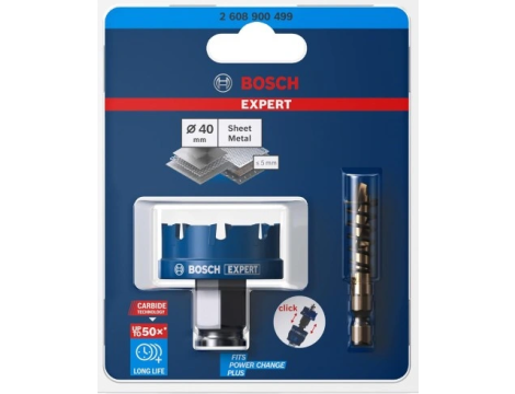 BOSCH OTWORNICA TCT EXPERT SHEETMET  40mm