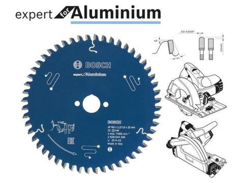 BOSCH PIŁA EXP.ALUM. 254x30x80z