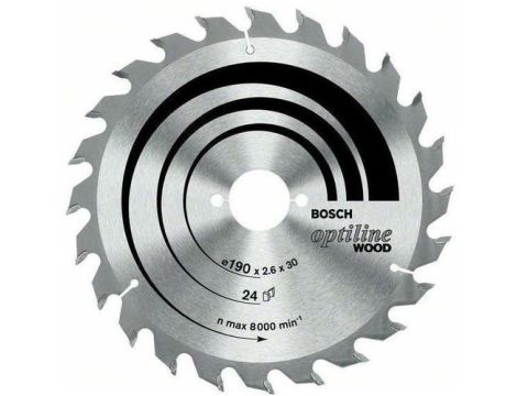 BOSCH PIŁA OPTI.WOOD 165x20