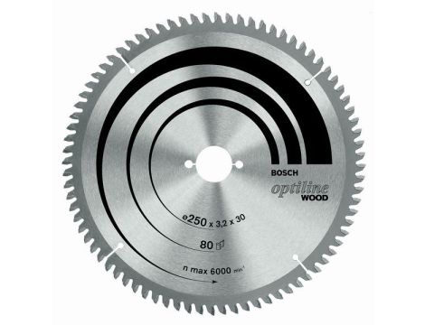 BOSCH PIŁA OPTI.WOOD 254x30x40z x2,0 ...