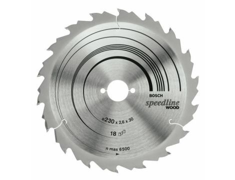 BOSCH PIŁA SPEED.WOOD 250x30x24z x3,2