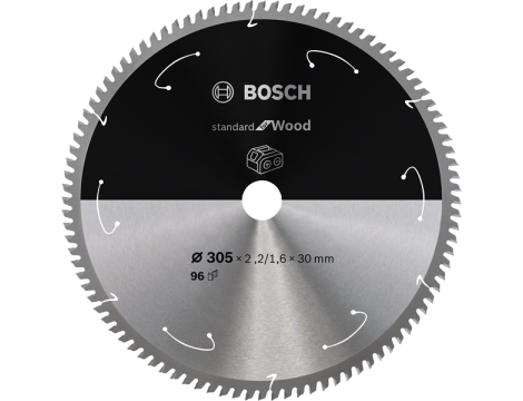 BOSCH PIŁA STANDARD WOOD ACCU 305x30x96z - 2
