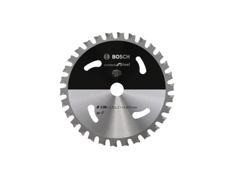 BOSCH PIŁA STANDARD.STAL 136x15,875x30z ACCU - 2