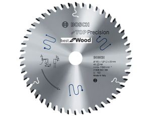 BOSCH PIŁA TOP.WOOD 165x20x48z x1,8 @
